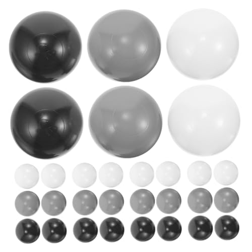 Parliky 50pcs Plastic Ocean Balls for Versatile Playhouse Pool Game Balls Easy to Party Decorations for Play Areas and Swimming Pools