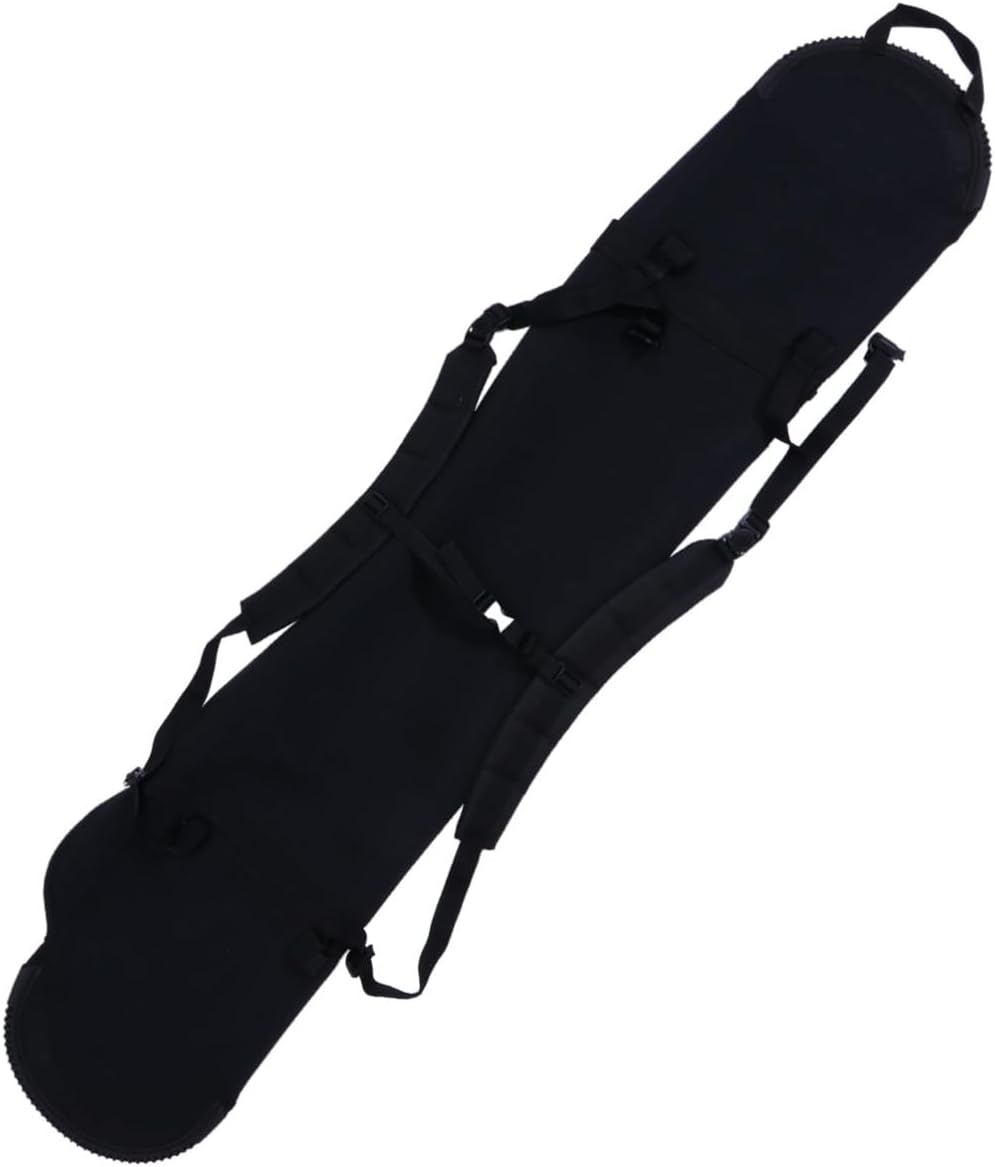 YARNOW Snowboard Cover and Storage Bag Black Snowboard Protection Sleeve with Shoulder Strap Waterproof Gear Backpack for Skiing and Outdoor Winter Sports