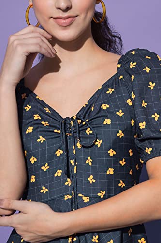 Image of SHOPPING QUEEN Women's Viscose Skater Dress