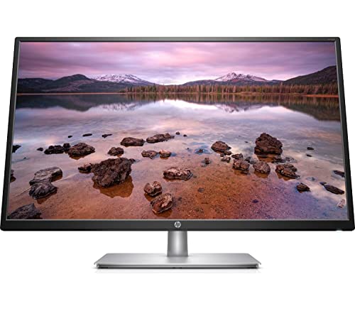 HP 32s – Monitor de 32' Full HD (1920 x 1080, 60Hz, 5ms, IPS LED, 16:9, HDMI, VGA, Antirreflejo, Antiestático, Inclinación Ajustable) Negro