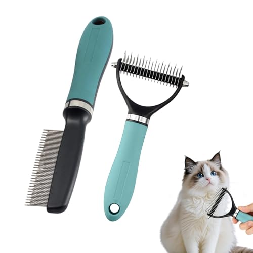 Brosse à dents en acier chien autonettoyante poils courts