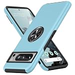 AOUIA – AOUIA für Google Pixel 8 Pro Hülle mit 360° Drehbarer Ring S