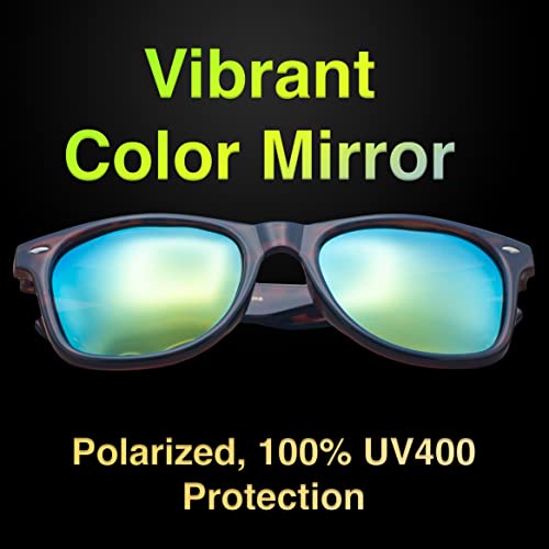 Image of Goson Polarized Sunglasses for Men and Women - Retro Design, UV400 Protection, Ideal for Driving and Fishing