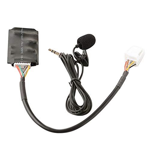 Adaptador AUX Bluetooth Kuuddker para radio de coche con manos libres y cable de arnés