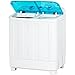 Best Choice Products Portable Mini Twin Tub Compact Washing Machine w/Spin Dry...