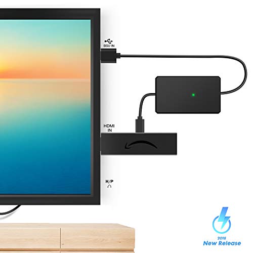 Câble d'alimentation USB pour Accessoires Fire Stick (élimine Le Besoin d'un Adaptateur CA), Compatible avec Fire Stick Fire Stick 4K Fire Stick 4K Ultra HD, Ports USB à Faible consommation d'énergie