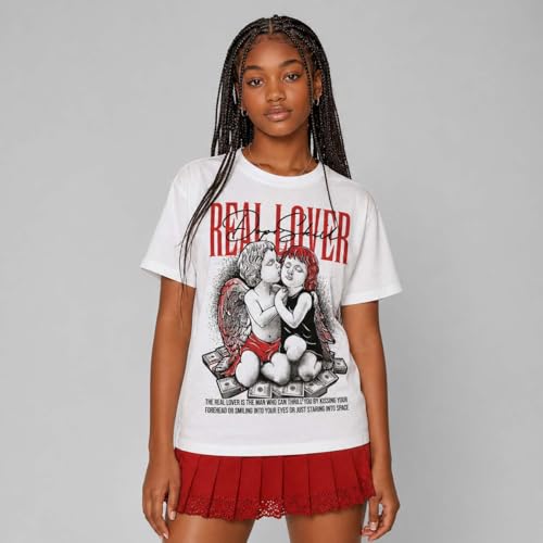Image of DopeSkill Graphic Tee Streetwear Hip Hop Hypebeast Street Style Unisex T-Shirt Sneaker Colour Matching Shirts Real Lover