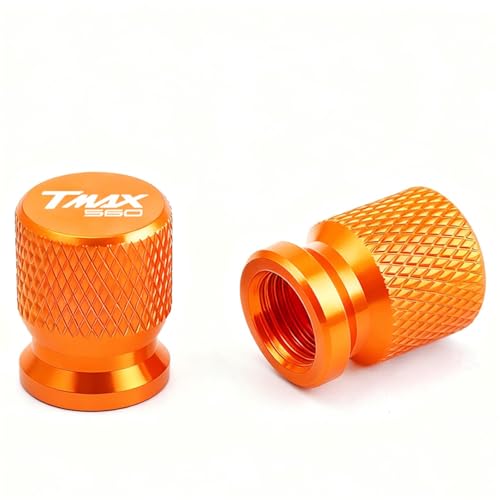 Tapas de válvula TMAX 560 de aluminio CNC premium para vástago de moto Yamaha