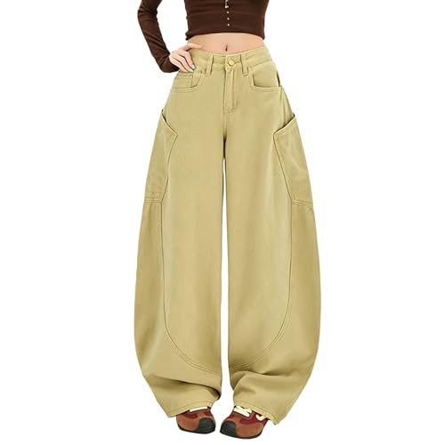 Pantalones vaqueros holgados niña para estilo urbano Hip-Hop de instituto y parque