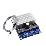 TDA7492 Digital Power Amplifier Board 2x50W Class D High Power Audio Sound Speaker Amplifier Transceiver Module with Heat Sink