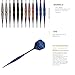 Shot Taker Co. Plastic Tip - Soft Tip Darts Set - 12 Pcs with 100 Extra Dart Tips 24 Flights Flight Protectors and Wrench for Electronic Dart Board (Blue-10474)
