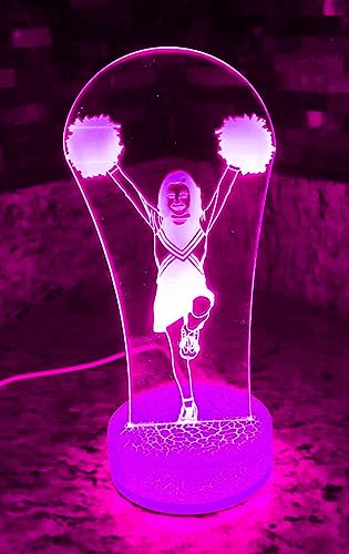 Lámpara de Mesa 3D Ilusión Iluminación Multicolor