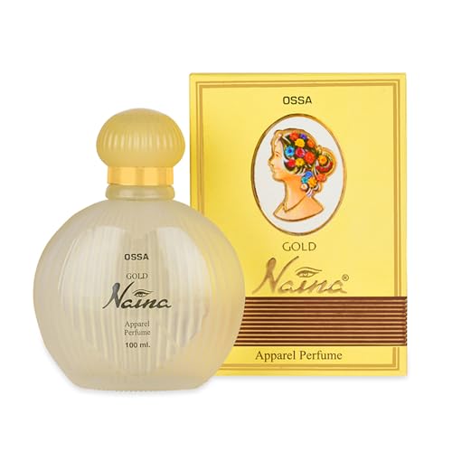 Image of Ossa Gold Naina Perfume for Women, 100ML | Long Lasting Perfume | Musky Ambery Fragrance | Premium Wear Scent for All-Day Freshness, Confidence & Elegant Feminine Appeal