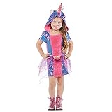Vestido de unicornio para carnavales.