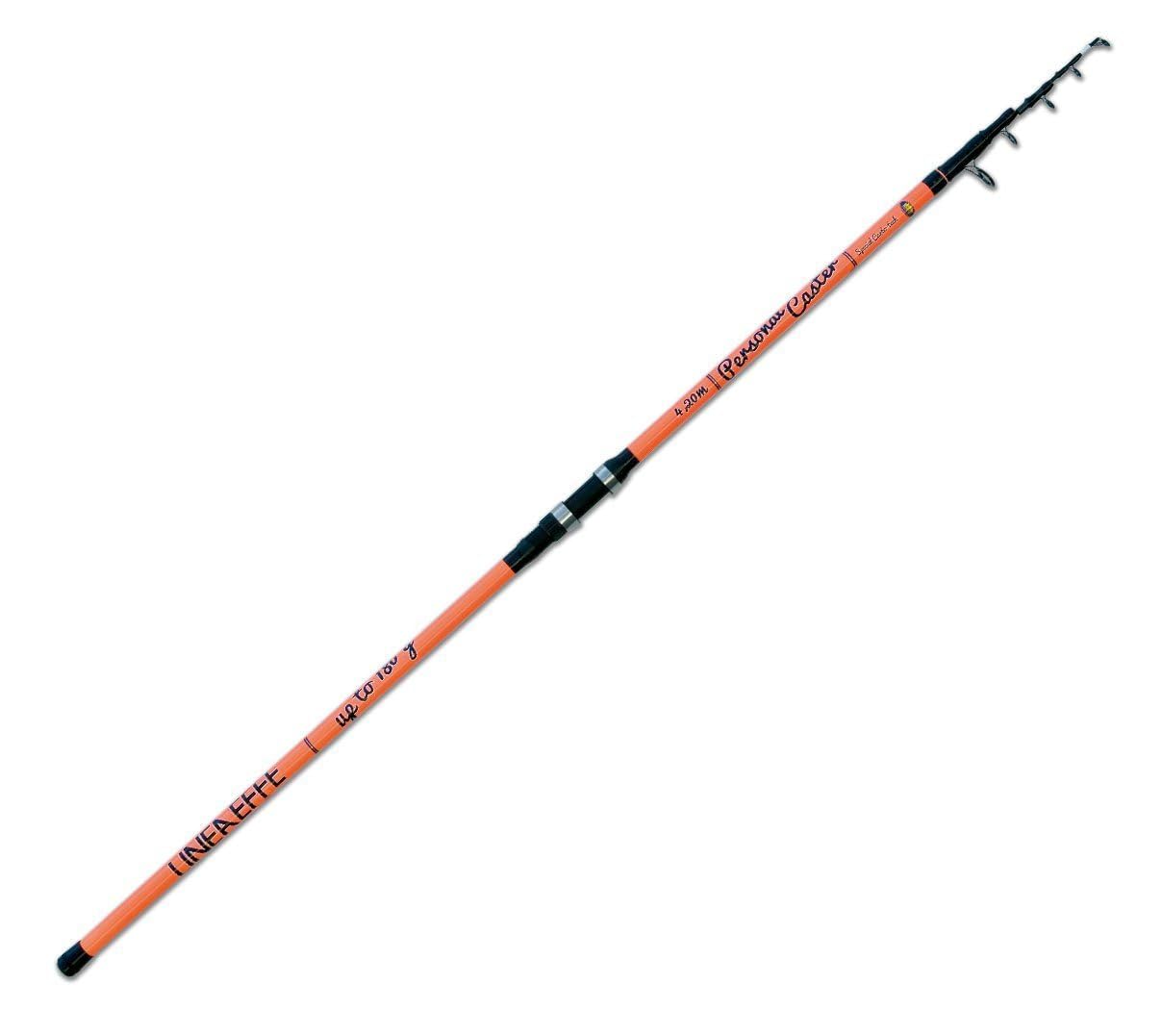 Lineaeffe Personal Caster WWG 4.20 m up to 180 g Canne à Pêche Surfcasting Télescopique Surf Mer au Fond Carbone
