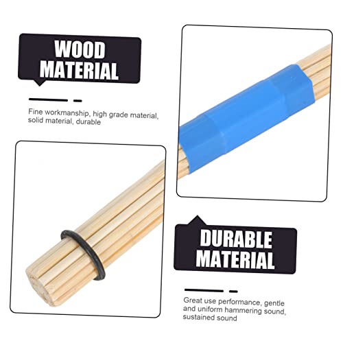 Baquetas alternativas de madera para percusión miniatura 6