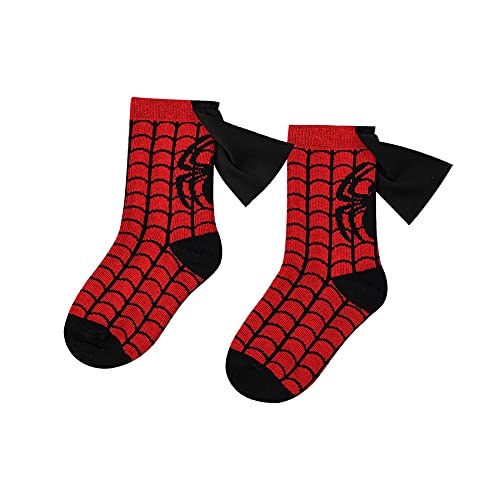 Baozun 3-6 Years Old Kids Socks Cartoon Heros Design Children Cotton Socks Unisex Boys Girls, Superhero Set #TOP4