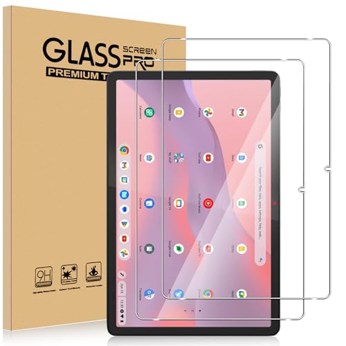 Yantree 2 Piezas Protector Pantalla para Lenovo Duet3, 9H Dureza Anti-Arañazos Cristal Templado, Sin Burbujas, HD Clear Vidrio Templado para Lenovo Duet3
