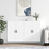 Photo Gallery ajjhuuki armadietti da parete, 2 pezzi, bianco, 69,5 x 34 x 90 cm, mobili e contenitori, buffet e credenze Photo Gallery ajjhuuki armadietti da parete, 2 pezzi, bianco, 69,5 x 34 x 90 cm, mobili e contenitori, buffet e credenze