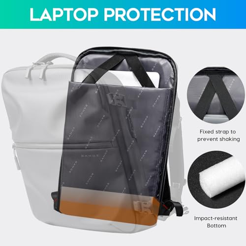 Image of BANGE Sleek Fashion Backpack Combines Anti-Theft Security with Lightweight Comfort for Trendy Travelers