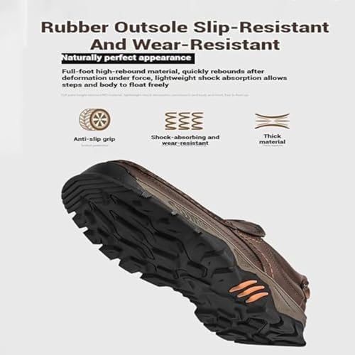 Enjerr Orthopedic Balance Shoes Men for Balance, Men's Arch Support Orthopedic Loafers,Suitable for Leisure3
