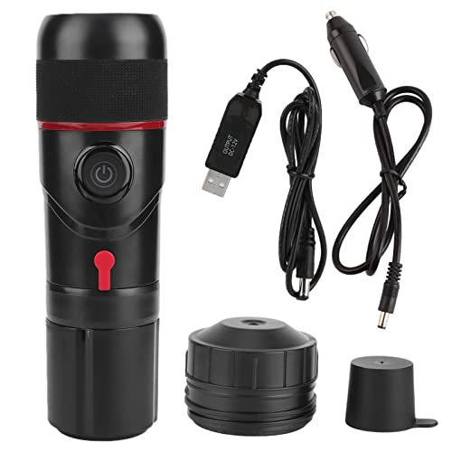 Tihebeyan Kaffeemaschine, Tragbare Dual -Verwendung -Kaffeemaschine, USB -Zigarette Leichter für Outdoor -Reise, Kapselmaschine