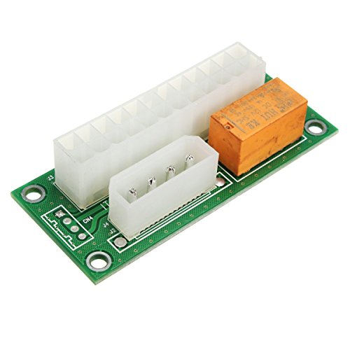 E-Cron 1 stuks adapter voor het aansluiten van twee voedingen. Add2psu voor Pcie 1x tot 16x Risers Pcie Risers (ver 004).