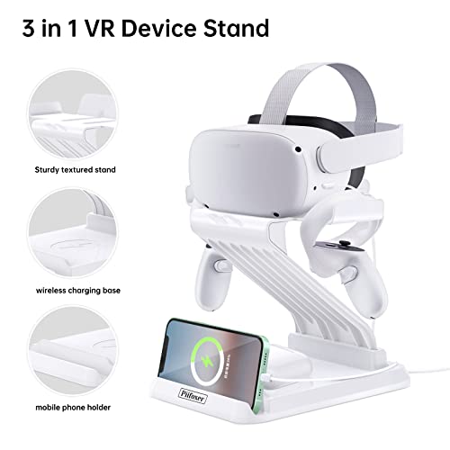 Suporte VR para HTC Vive, Oculus Quest 2, Pico Neo 3 V, Suporte de exibição montado na cabeça VR, co