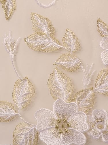 Adrianna Papell Womens 3D Embroidery Midi Dress3