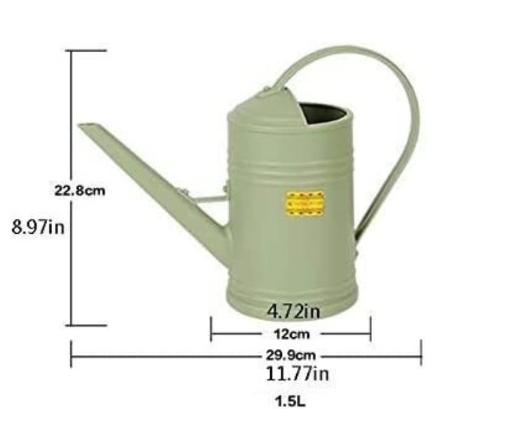 Gießkanne Gießkanne Für Zimmerpflanzen Pp-Harz-Gießkanne Mit Langem Auslauf Gartengeräte-Gießkanne Im Europäischen Stil Gartenarbeit(Brown)