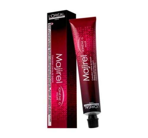 LOREAL PROFESSIONNEL - MAJIREL PERMANENT HAIR COLOUR - FULL RANGE - 50ML (6.8 - Dark Mocha Blonde)