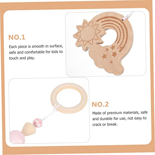 GAFOKI 1 Conjunto De Brinquedos Para Mastigar Para Bebês Pulseira Para Crianças Brinquedo De Pendura