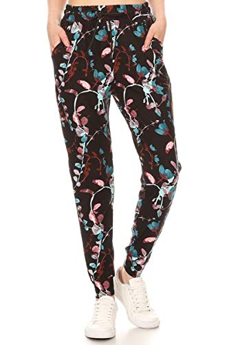 Image of Leggings Depot Premium Jogger Women's Popular Print High Waist Track Pants(S-XL)