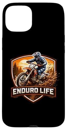 Enduro Life �_�[�g�o�C�N ���C�_�[ ���g�N���X �_�[�g�o�C�N �o�C�N MX �X�}�z�P�[�X iPhone 15 Plus �p