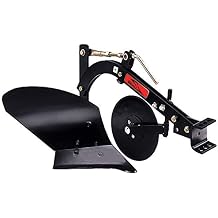 Brinly PP-510 Sleeve Hitch Tow Behind Moldboard Plow, 10" - Black