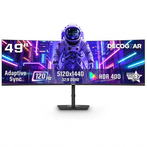 Deco Gear 49 Inch Curved Ultrawide