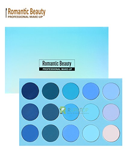 Romantic Beauty for Profe 15 Colors Eyeshadow Palette Eye Shadow Powder Make Up Waterproof Cosmetics(E101 15 Colors)