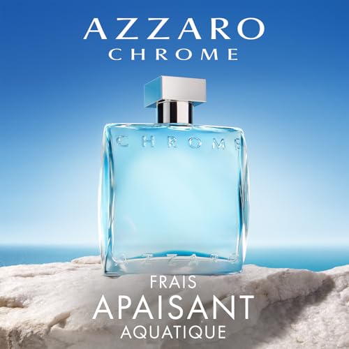 Azzaro Chrome Eau de Toilette en Spray Vaporisateur pour Homme Parfum Frais aux Notes d'Agrumes 50 ml - vue 3