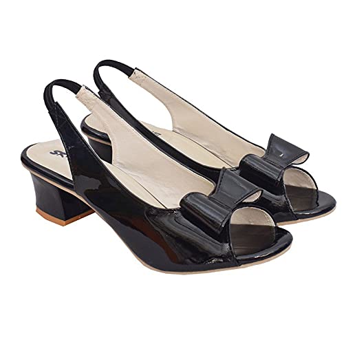 Zeenat Fashion Women and Girls Cassual Formals Block Heel Sandals