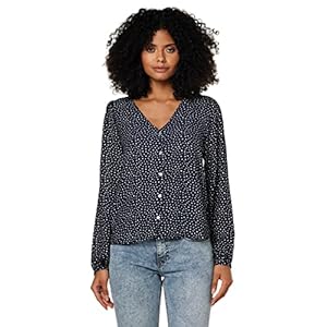 ONLY ONLSONJA LIFE L/S BUTTON TOP NOOS PTM dames Bloes