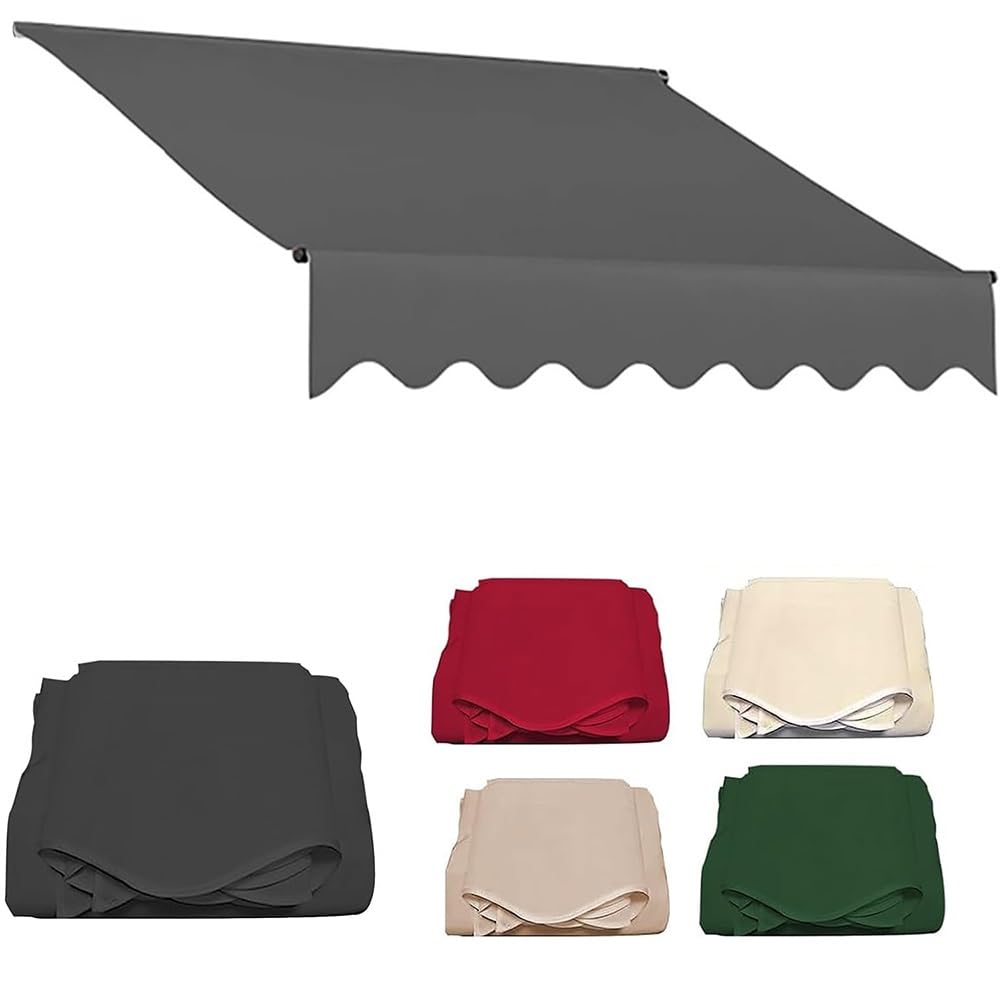 Toile de rechange impérméable pour auvent extérieur tissu résistant UV