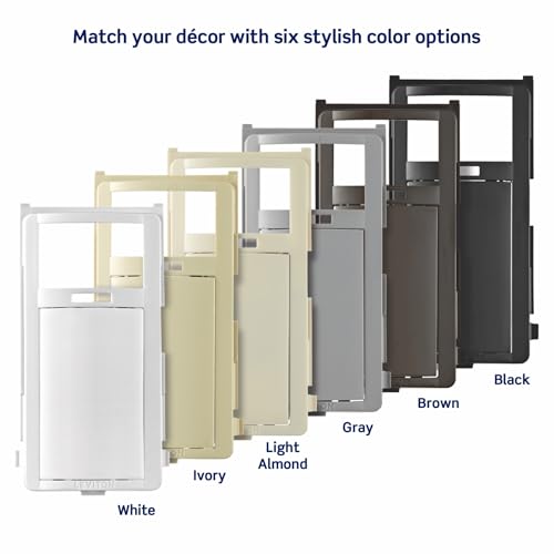 Kit changement couleur Decora marron détecteur mouvement mural - 4