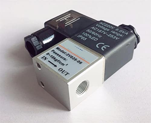 Vanne de commande pneumatique 2V025-06 à commutation rapide NC - 3