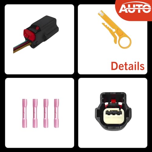 Image of Reverse Backup Parking Sensor Connector for Cadillac Buick | 5.9 inch Pigtail 23428268 1EW63TZZAA 25961317 Parking Aid Sensor Harness 1pcs Fit For Cadillac Buick Chevrolet Chevy GMC