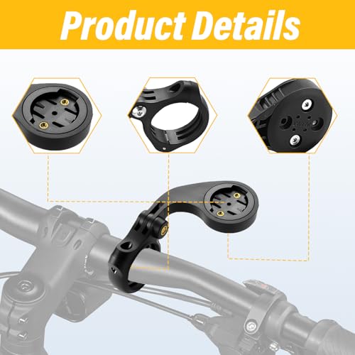 Fahrrad Halterung für Garmin Edge 540 530 520 510 500 840 830 820 810 800 200 130 25 20 1000 1030 1040 Plus XOSS G/G+ iGPSPORT GPS Fahrradcomputer Halter Fahrradhalterung Rennrad Lenkerhalterung