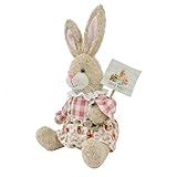 Plüschhase Spielzeug – Süße Cartoon Stil Frühling Kaninchen | Plüschtier für Freundin Kinder Mädchen Jugendliche Erwachsene | Weiche Kuschel Dekoration Geschenk