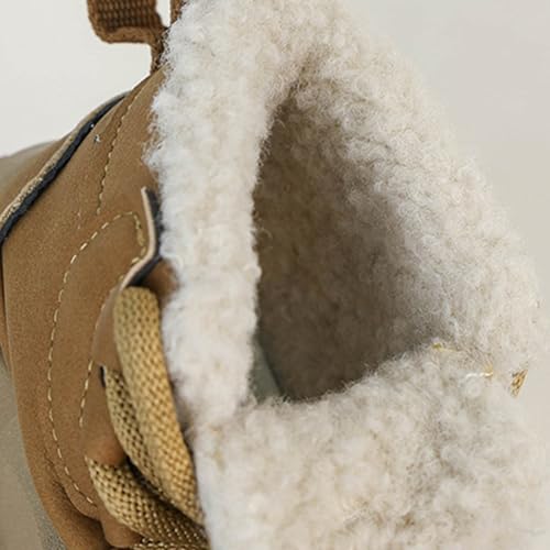Toddler Baby Winter Warm Snow Boots Girls Boys Faux F𝘂r Furry Fleece Cotton Cozy Lightweight Ankle 2t Shoes Girls3