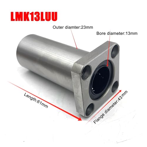Douille à billes LMK13LUU linéaire pour rails de guidage
