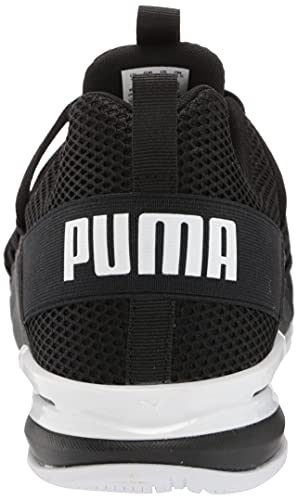 Image of PUMA Mens Axelion Black /White 10 Medium