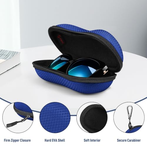 Image of FINTIE Sunglasses Case, Hard EVA Shell Shockproof Sport Glasses Case